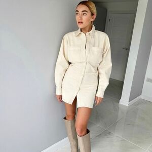 Zara shirt dress new